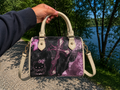 Pink Gothic Cross Mini Bag