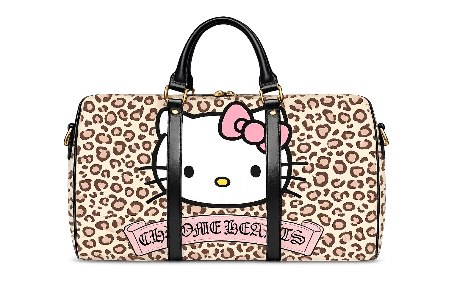 Cheetah Kitty Duffle Bag