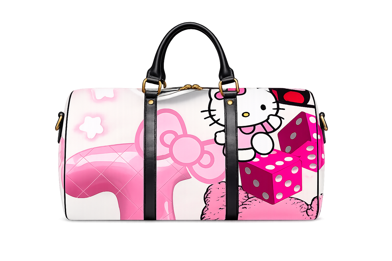 Bow Kitty Duffle Bag