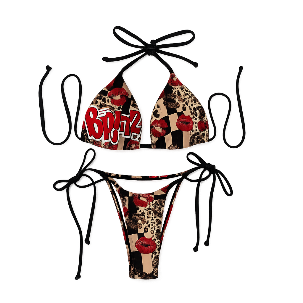 Lip Service Bikini Set