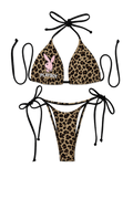 Playboy Leopard Bikini Set