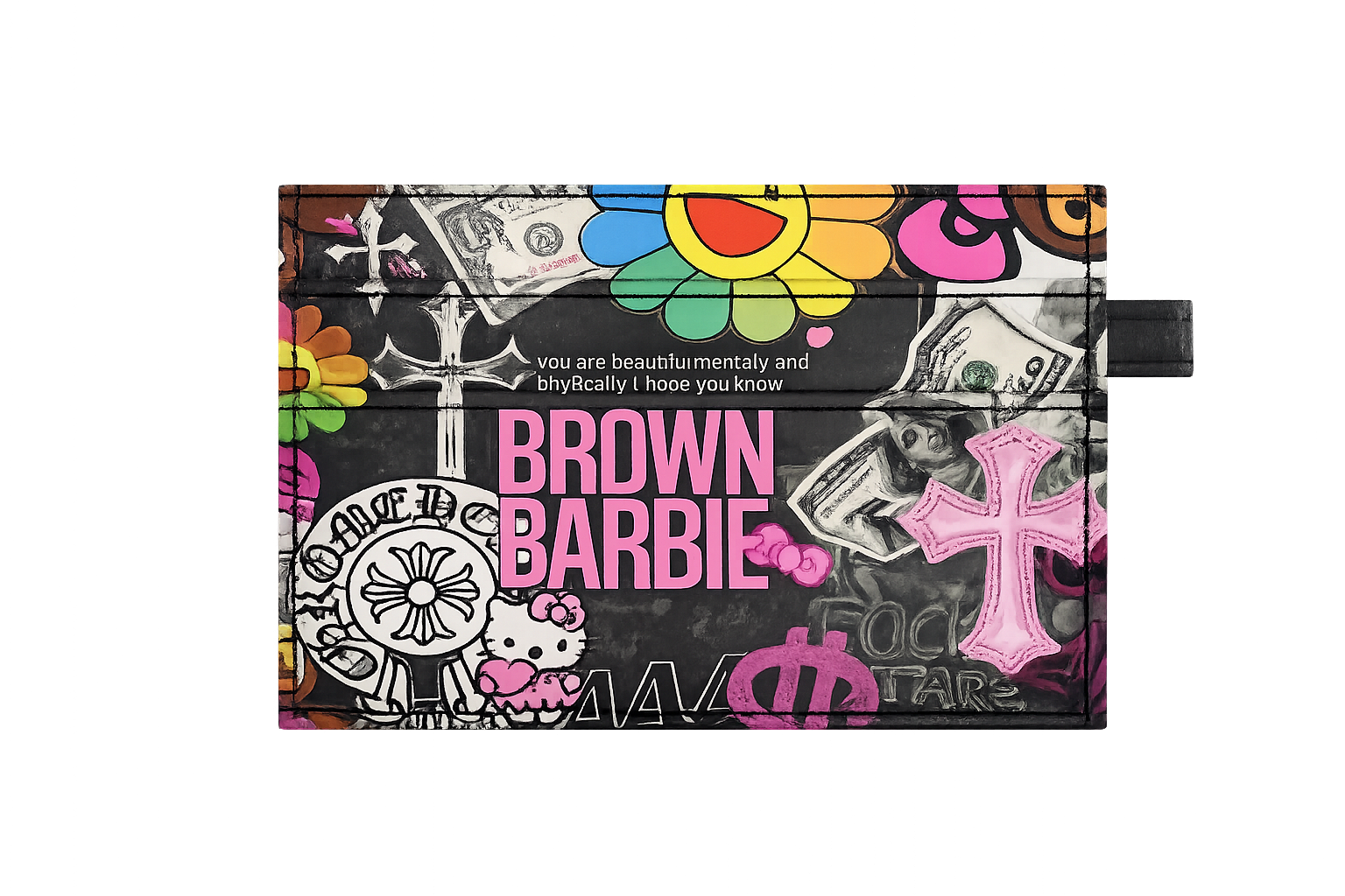 Brown Barbie Card Holder