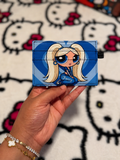 Blue Juicy Doll Card Holder