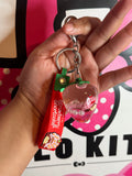 Strawberry Shortcake Liquid Shaker Keychain