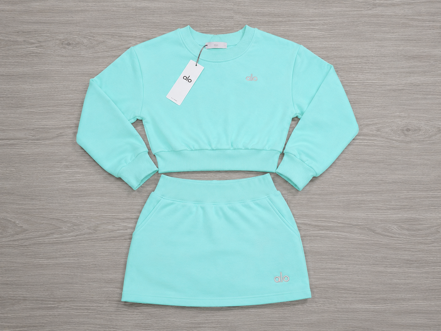 Sweatshirt + Skirt Set