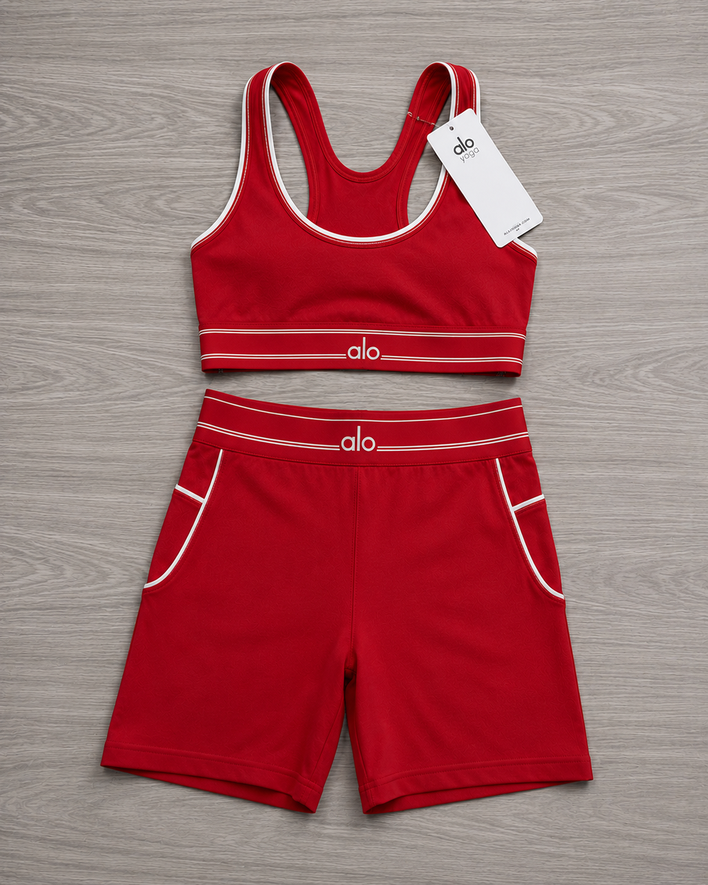 Airbrush Heart Throb Bra & Retro Short