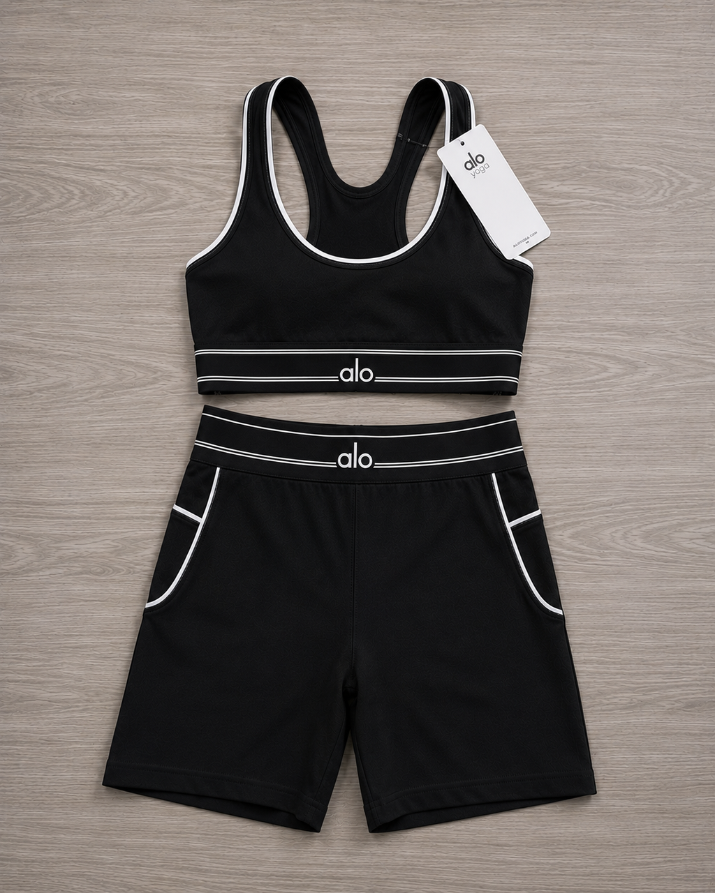 Airbrush Heart Throb Bra & Retro Short