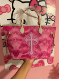 Blush Cross Tote