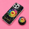 Rainbow Bloom Case w/ Grip