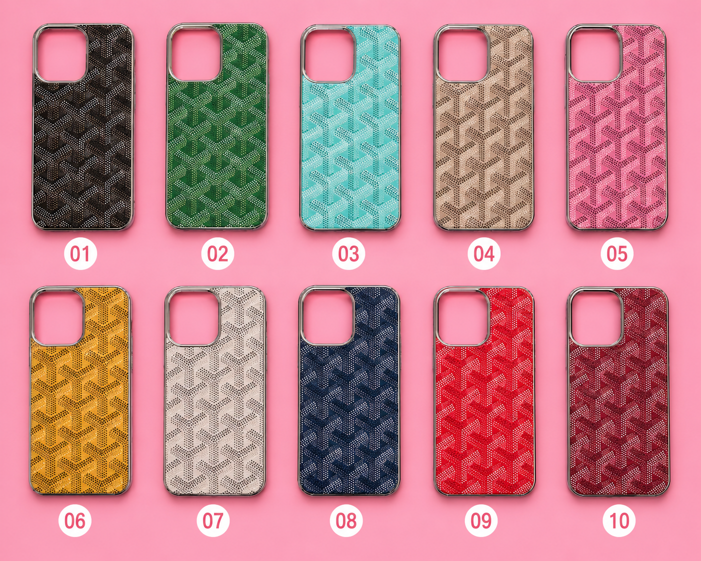Luxury Monogram Phone Case