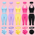 Halter Capri Two-Piece Set