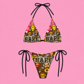 Pink BAPE Collage Bikini