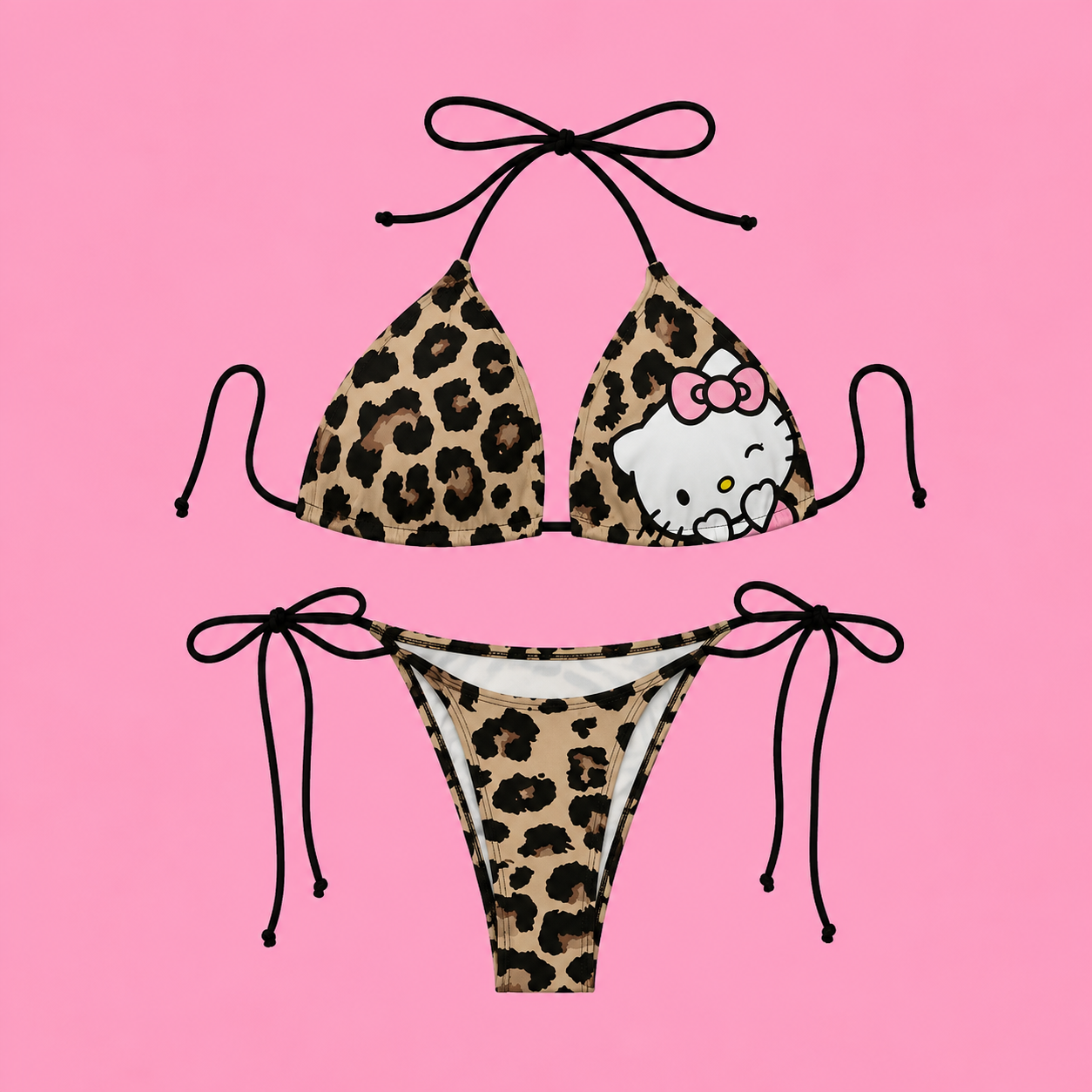 Leopard Kitty Bikini