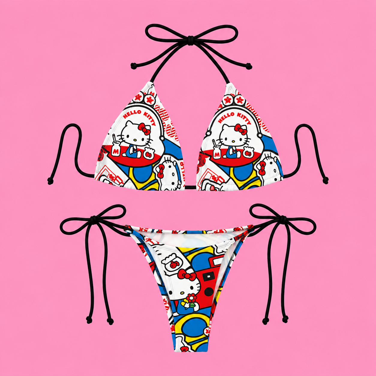 Diner Kitty Bikini