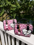 Hello Kitty, blush leopard mini bag