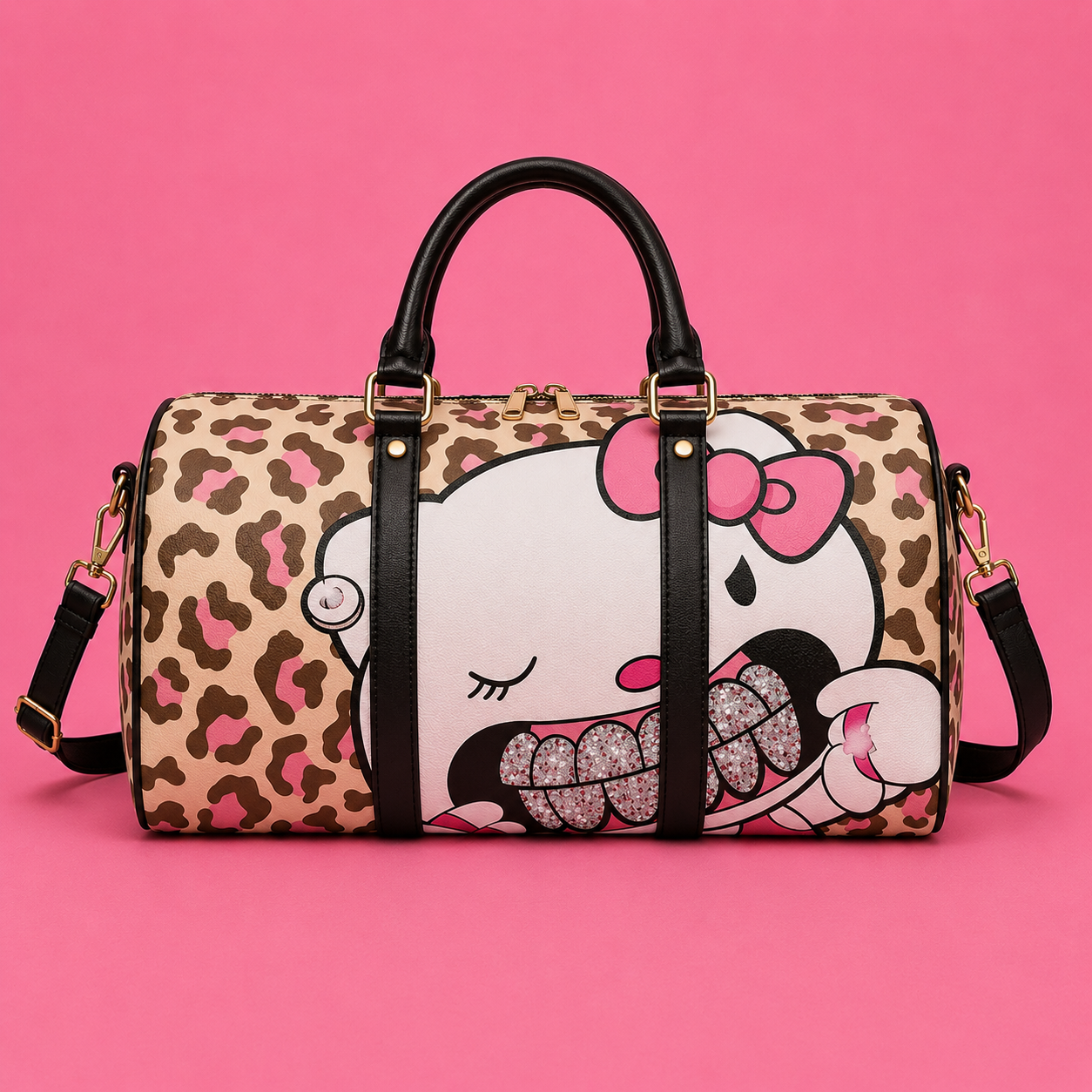 Leopard Luxe Duffle