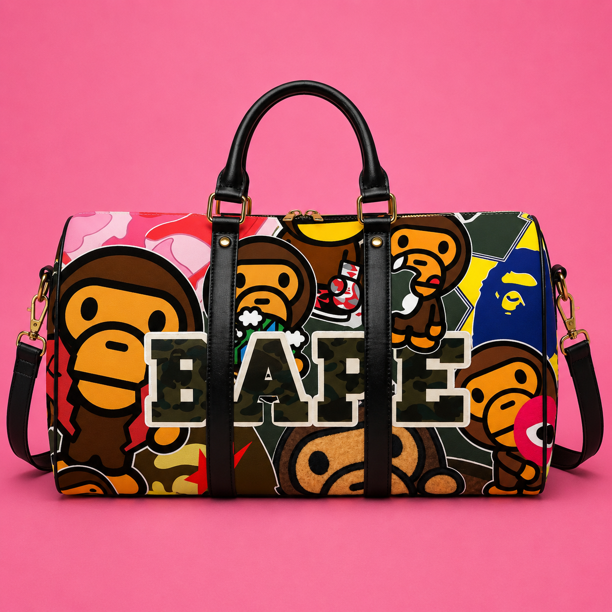 Bape Classic Monkey Duffle