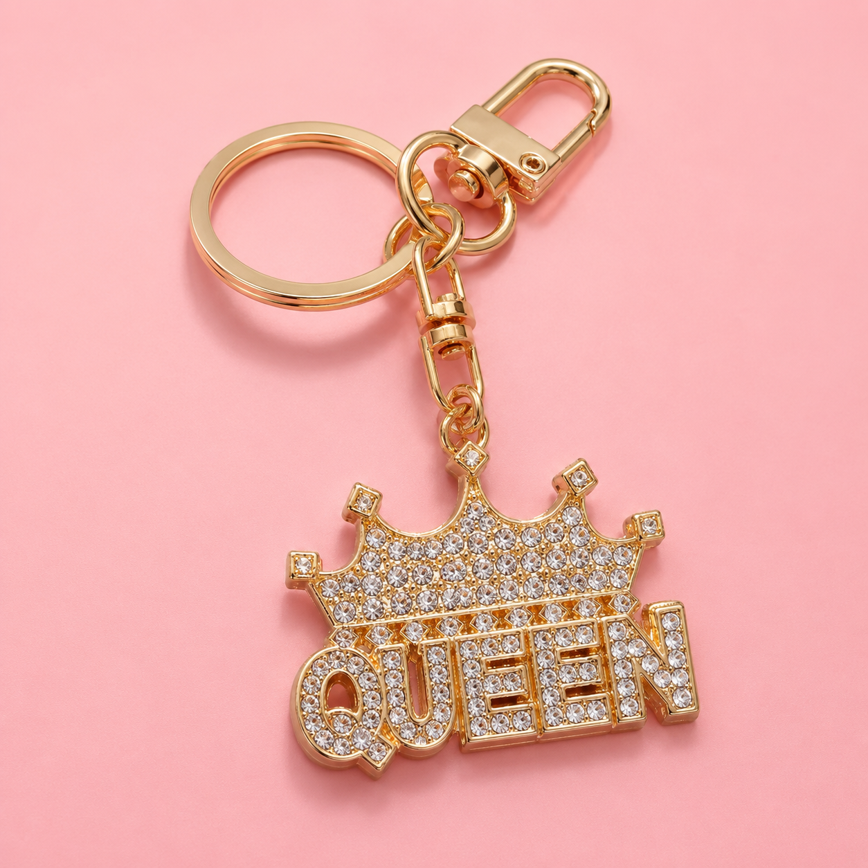 Queen Status Keychain