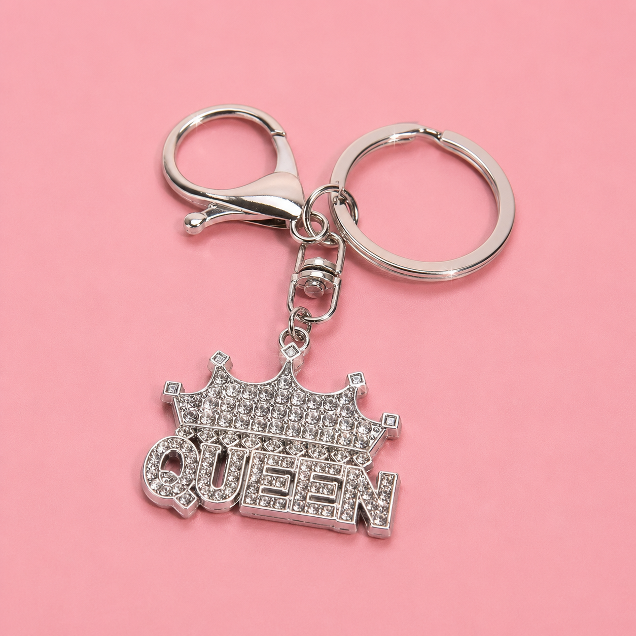 Queen Status Keychain