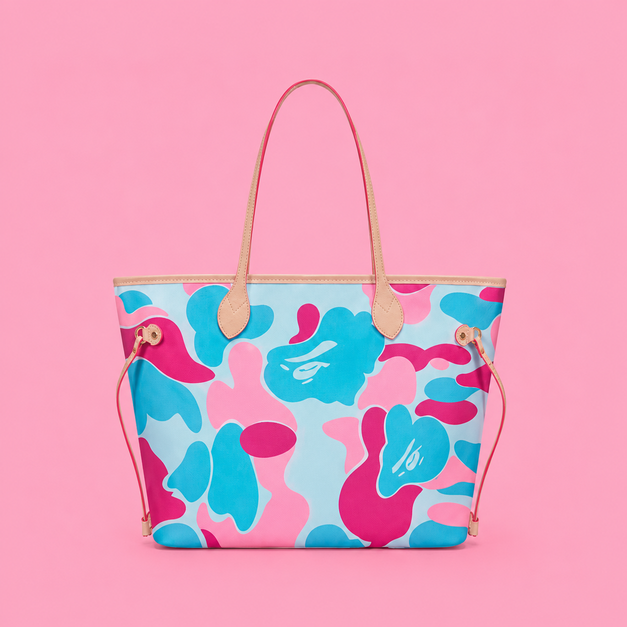 Cotton Candy Camo Tote