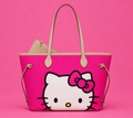 Hot Pink Bow Tote