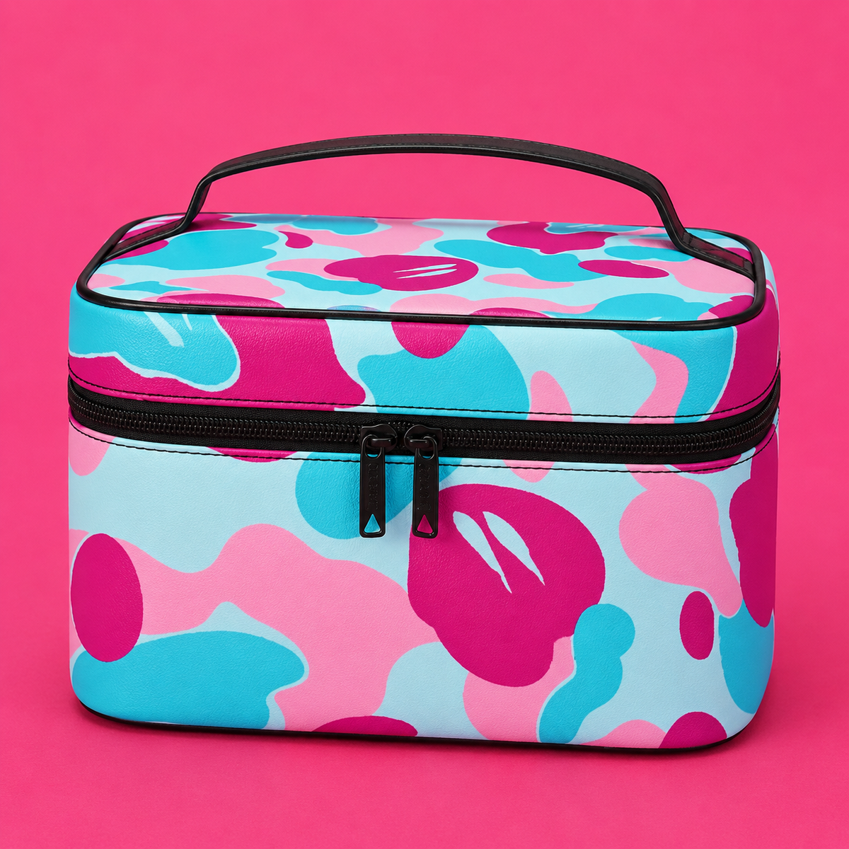 Pink & Teal Camo