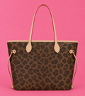 Mocha Leopard Luxe Tote