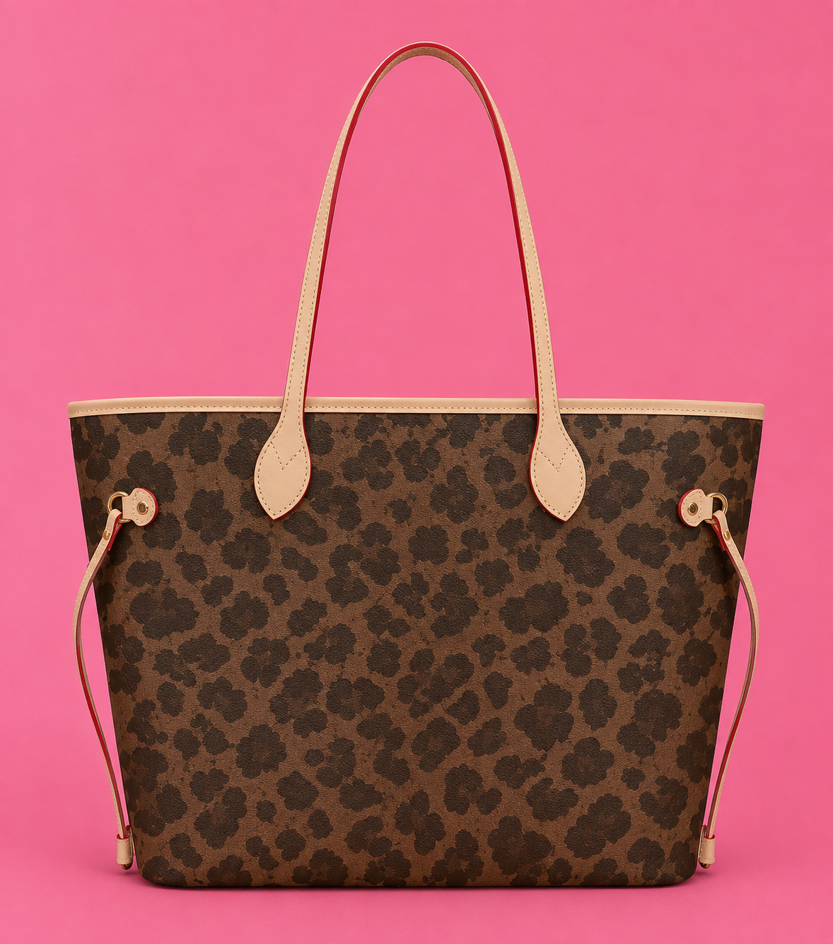 Mocha Leopard Luxe Tote