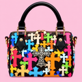Crossed in Color Mini Bag