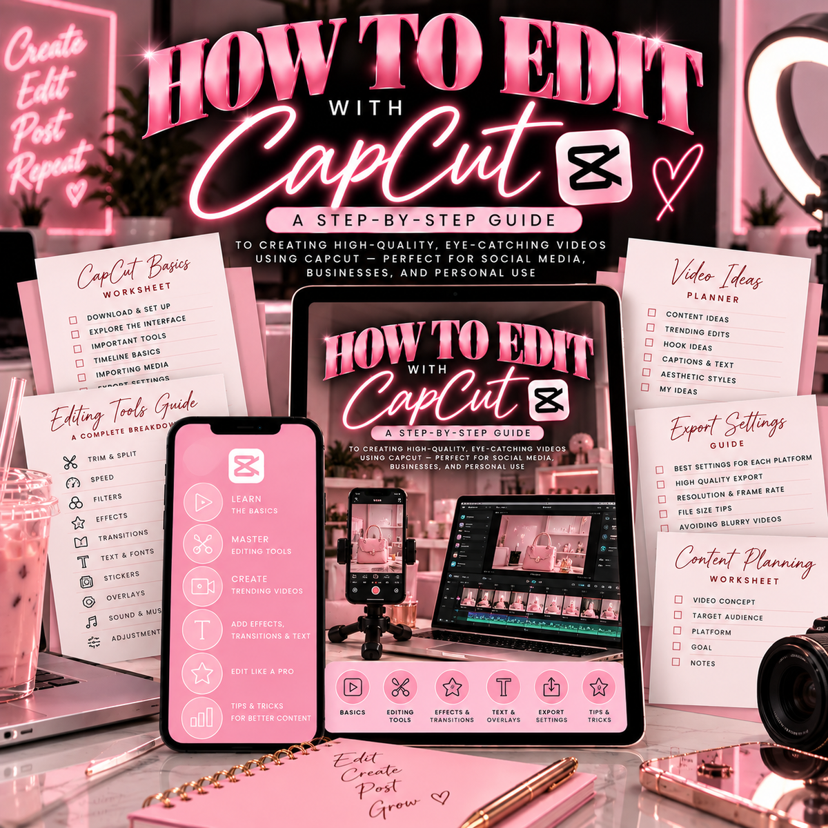 How To Edit With CapCut🎀